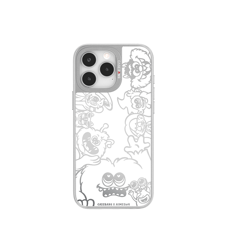 AIMEEWQ Silver Unijoy - CaseBangUnijoyCaseBangWishing AIMEEWQiPhone 14 Pro