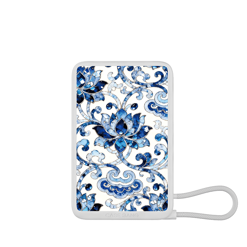 Ancient Charm Blue and White Porcelain Power Bank - CaseBangPower BankCaseBang10000mAh