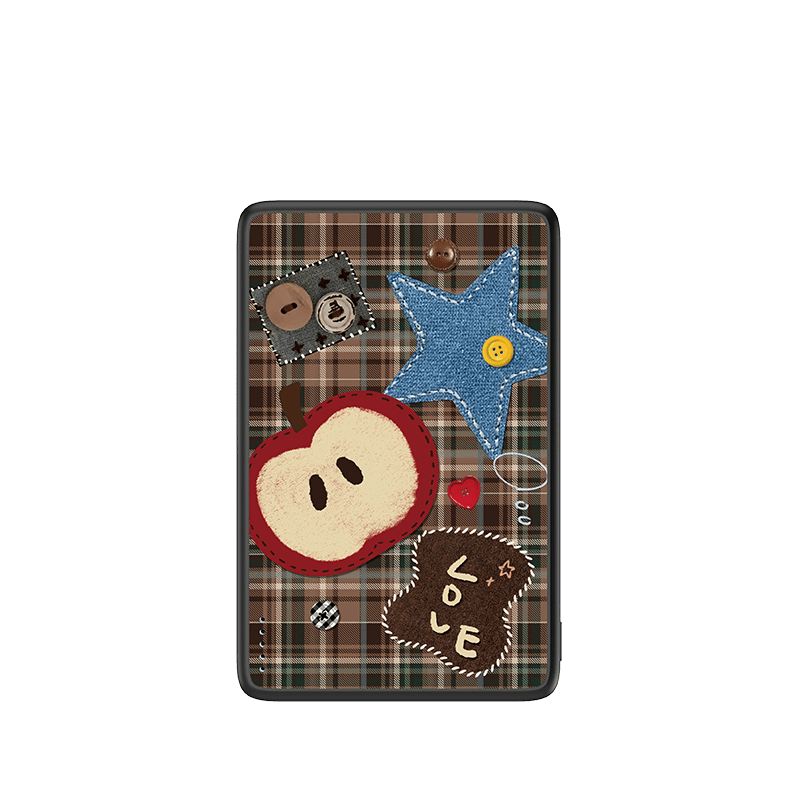 Apple Hot Chocolate Magnetic Power Bank - CaseBangPower BankCaseBang5000mAh