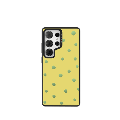 Apricot Yellow Polka Dots Imagisnap - CaseBangImagisnapCaseBangSamsung S25 UltraBack Cover+Base Case