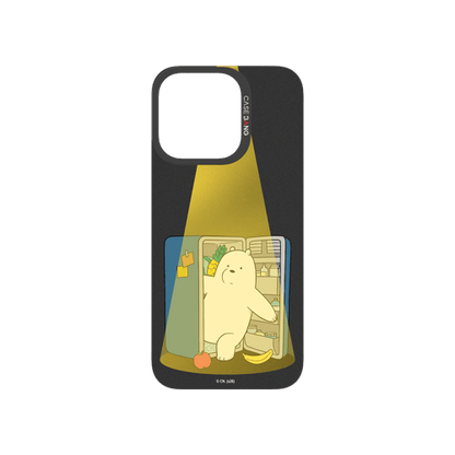 Midnight Fridge Bear Snap-On Phone Case