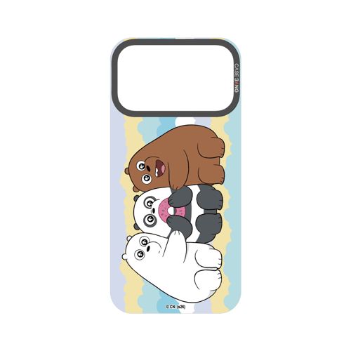 Stacked Three Bears Snap-On Phone Case