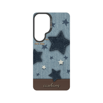 Starry Denim Snap-On Phone Case