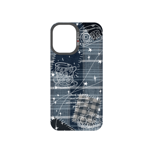 Denim Graffiti Snap-On Phone Case