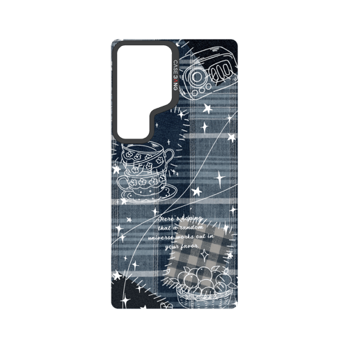Denim Graffiti Snap-On Phone Case