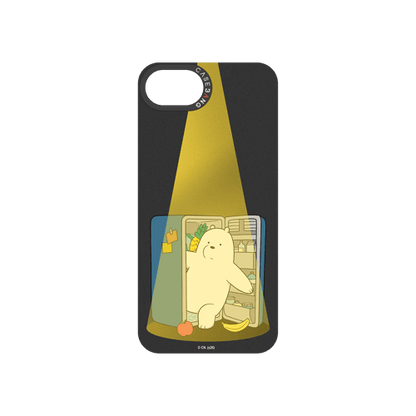 Midnight Fridge Bear Snap-On Phone Case