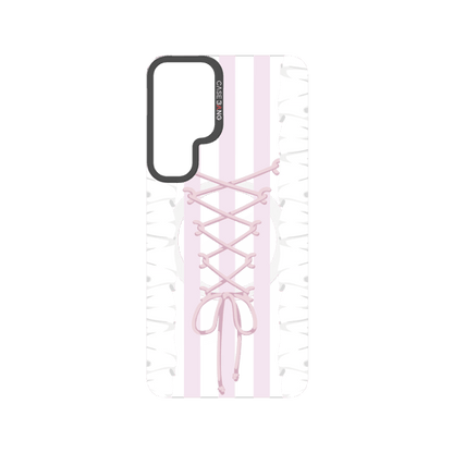 Ribbon Tie Pink Snap-On Phone Case