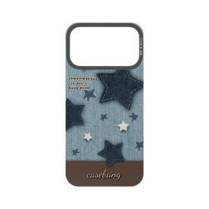 Starry Denim Snap-On Phone Case