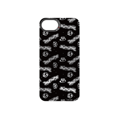 Black Logo Snap-On Phone Case