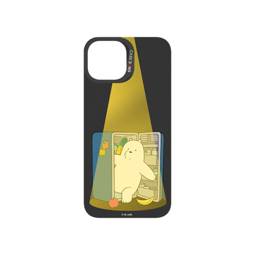 Midnight Fridge Bear Snap-On Phone Case