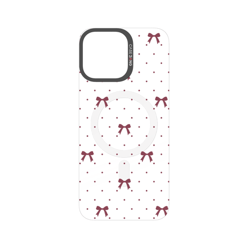 Red Bow Snap-On Phone Case