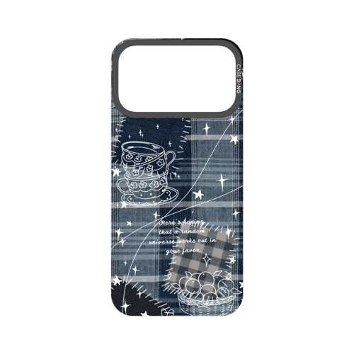 Denim Graffiti Snap-On Phone Case
