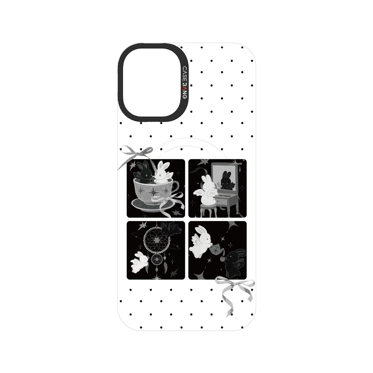 Bunny Collage Grid Snap-On Phone Case
