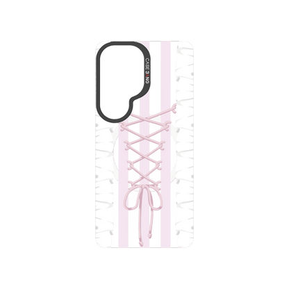 Ribbon Tie Pink Snap-On Phone Case