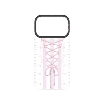 Ribbon Tie Pink Snap-On Phone Case