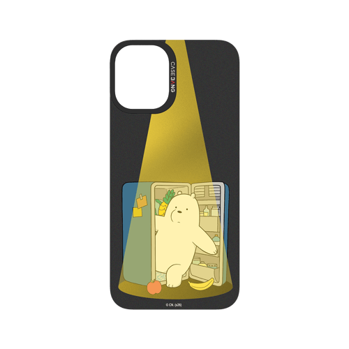 Midnight Fridge Bear Snap-On Phone Case