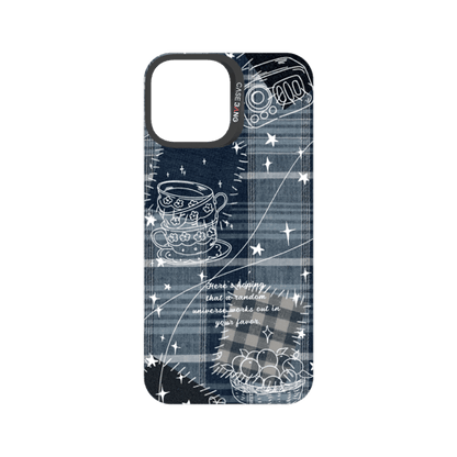 Denim Graffiti Snap-On Phone Case