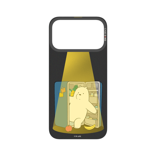 Midnight Fridge Bear Snap-On Phone Case