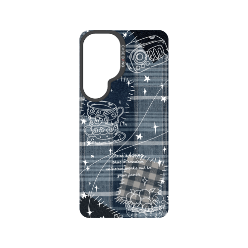 Denim Graffiti Snap-On Phone Case