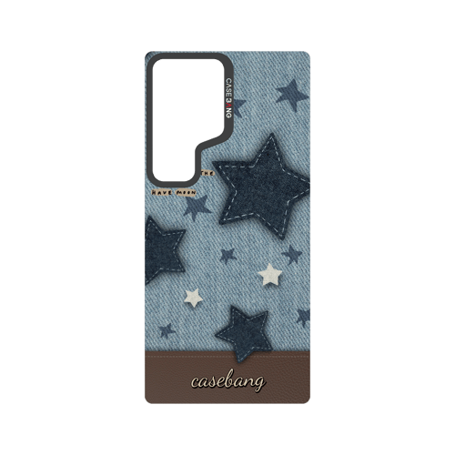 Starry Denim Snap-On Phone Case
