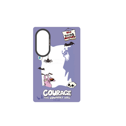 Haunted House Courage Galaxy Z Fold8 Snap-On Cover
