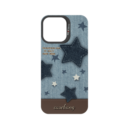 Starry Denim Snap-On Phone Case