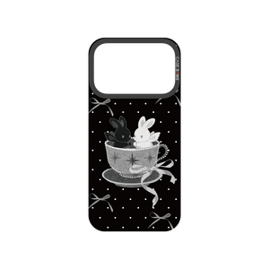 Teacup Twin Bunnies Snap-On Phone Case