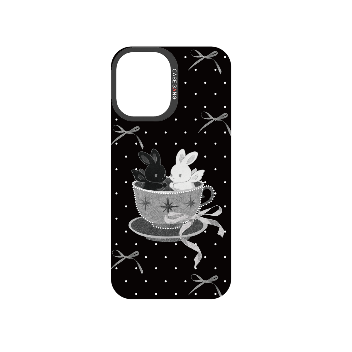 Teacup Twin Bunnies Snap-On Phone Case
