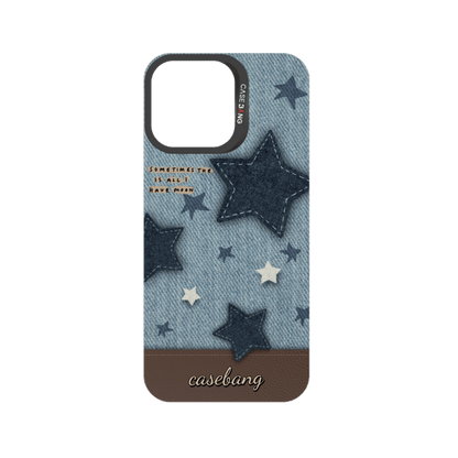 Starry Denim Snap-On Phone Case