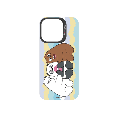 Stacked Three Bears Snap-On Phone Case