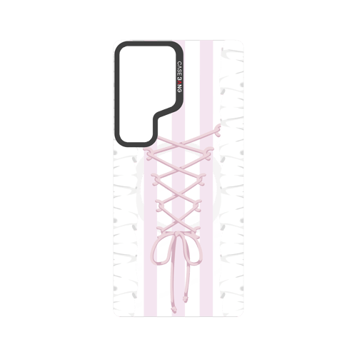 Ribbon Tie Pink Snap-On Phone Case