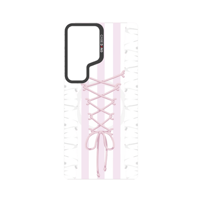 Ribbon Tie Pink Snap-On Phone Case