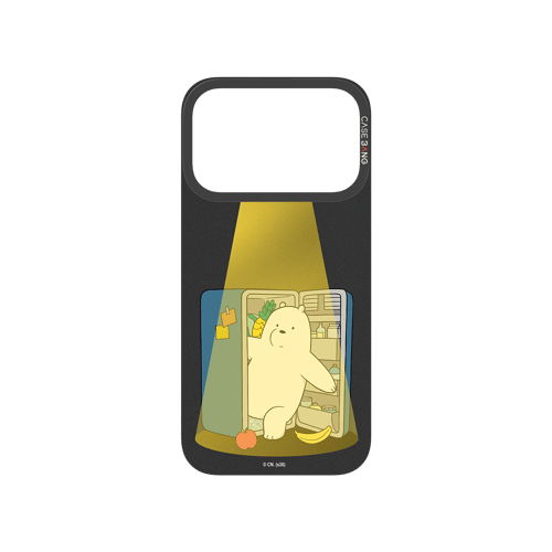 Midnight Fridge Bear Snap-On Phone Case