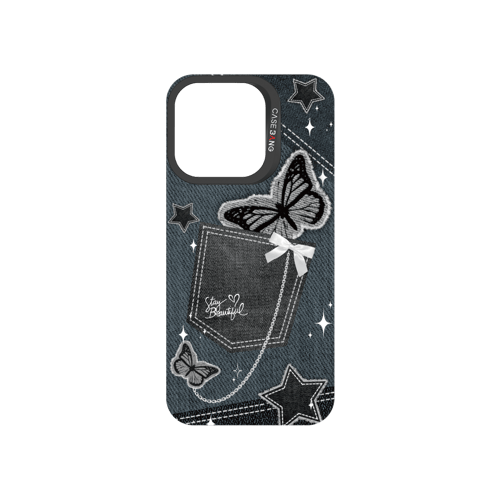Denim Pocket Snap-On Phone Case