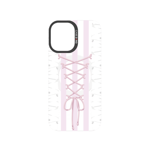 Ribbon Tie Pink Snap-On Phone Case