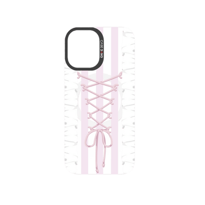 Ribbon Tie Pink Snap-On Phone Case