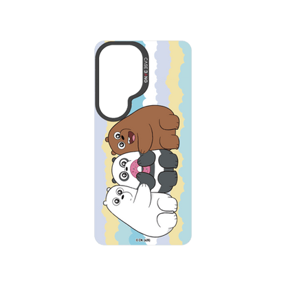 Stacked Three Bears Snap-On Phone Case