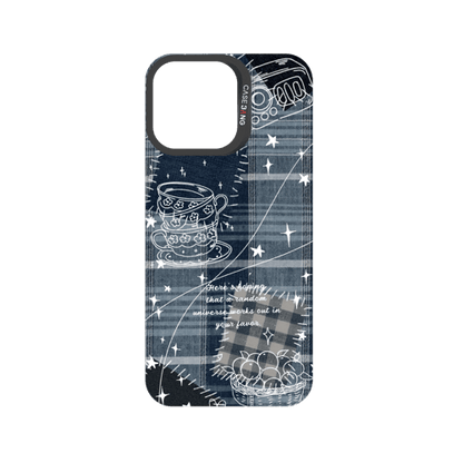 Denim Graffiti Snap-On Phone Case