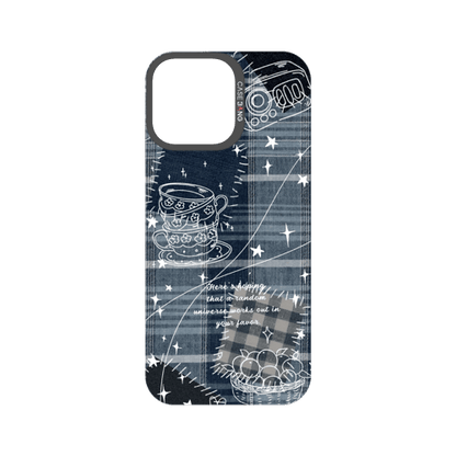 Denim Graffiti Snap-On Phone Case