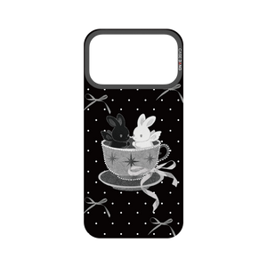 Teacup Twin Bunnies Snap-On Phone Case