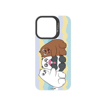 Stacked Three Bears Snap-On Phone Case