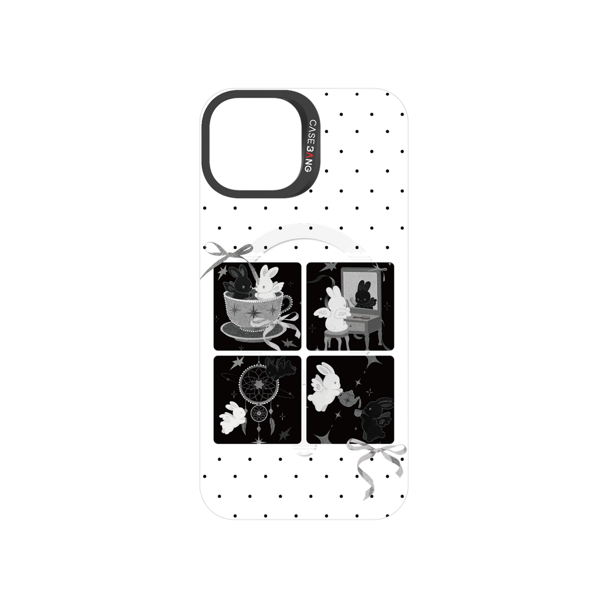 Bunny Collage Grid Snap-On Phone Case