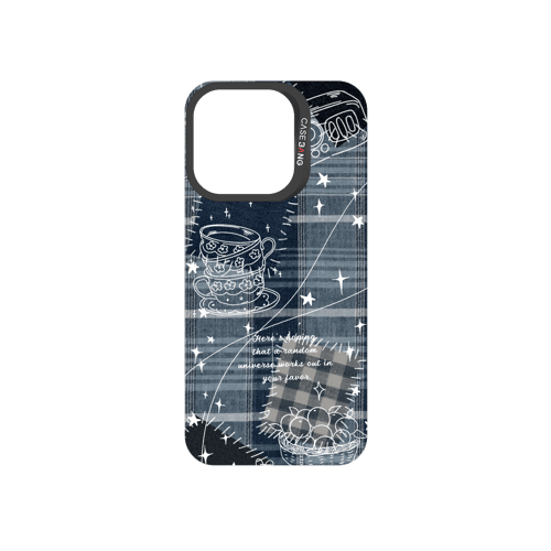 Denim Graffiti Snap-On Phone Case