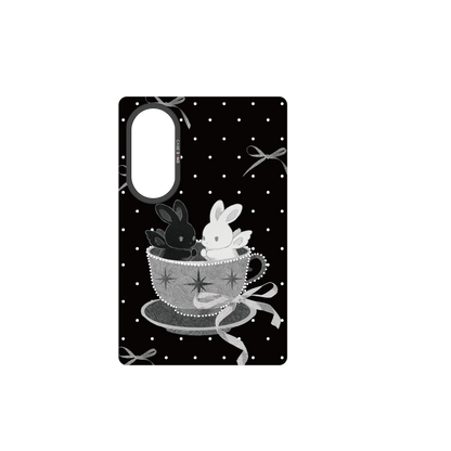 Teacup Twin Bunnies Snap-On Phone Case