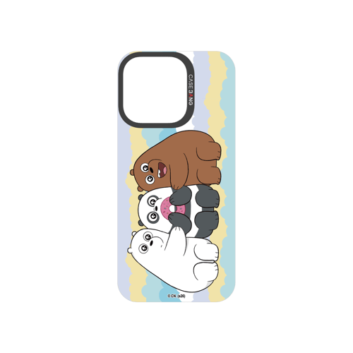 Stacked Three Bears Snap-On Phone Case