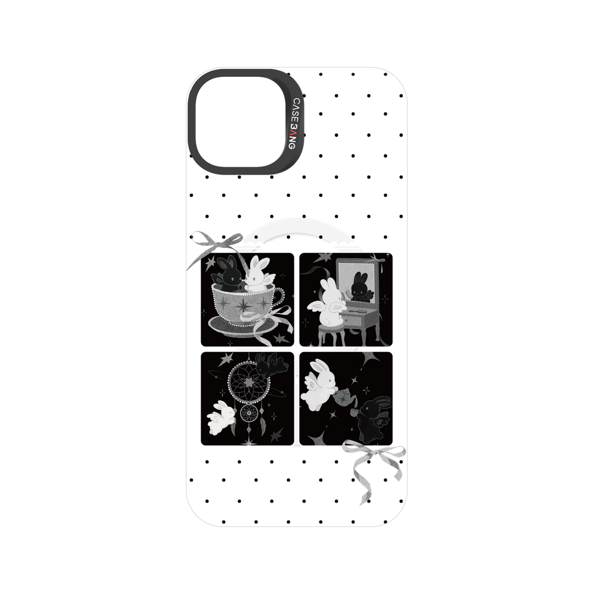 Bunny Collage Grid Snap-On Phone Case