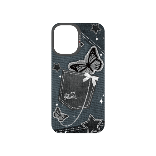 Denim Pocket Snap-On Phone Case