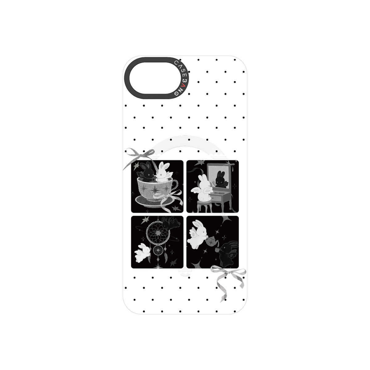 Bunny Collage Grid Snap-On Phone Case