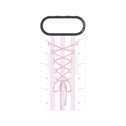 Ribbon Tie Pink Snap-On Phone Case
