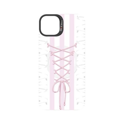 Ribbon Tie Pink Snap-On Phone Case